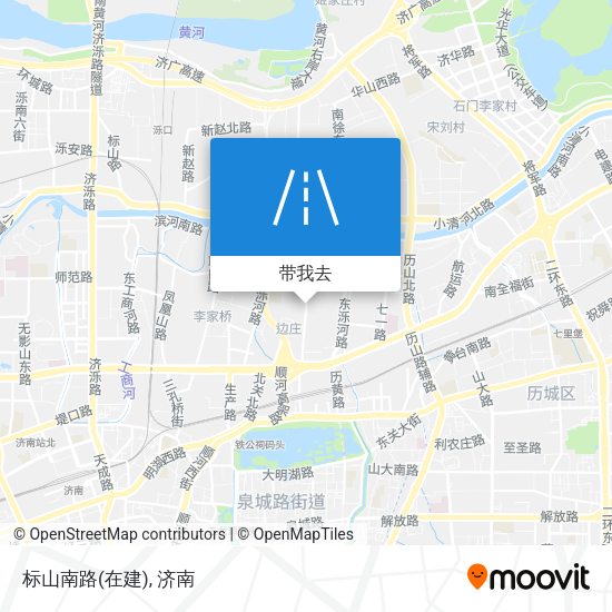 标山南路(在建)地图