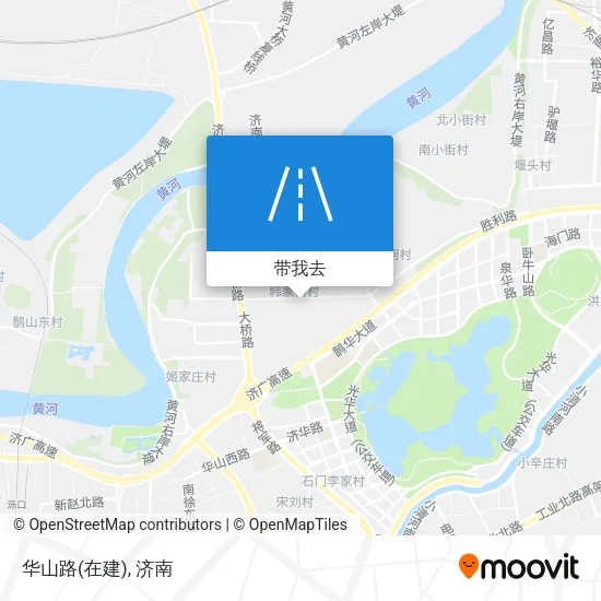 华山路(在建)地图