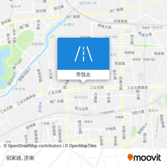 宿家路地图