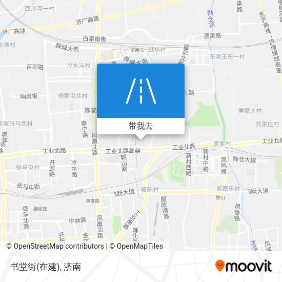 书堂街(在建)地图