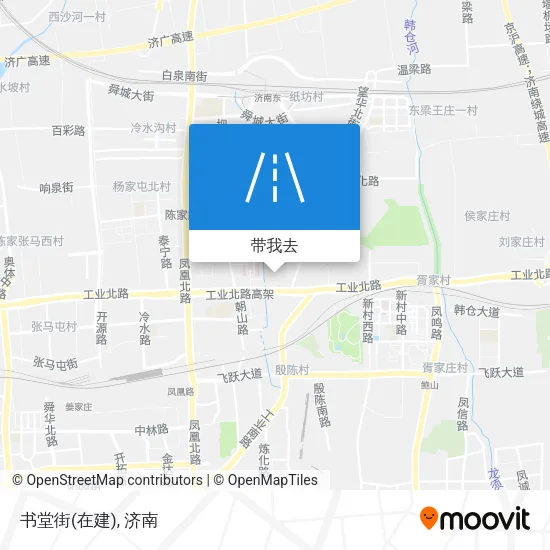书堂街(在建)地图