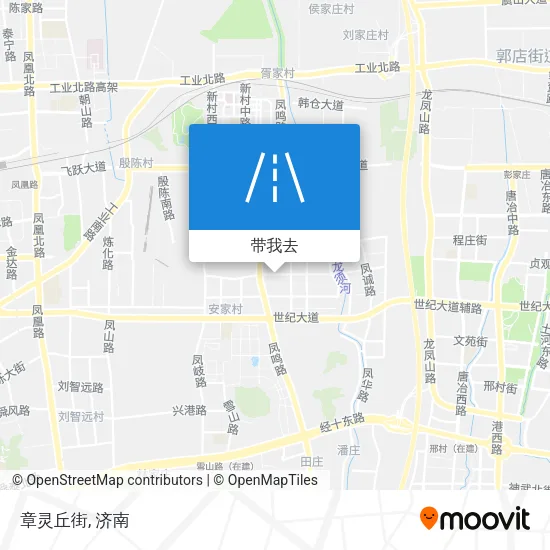 章灵丘街地图