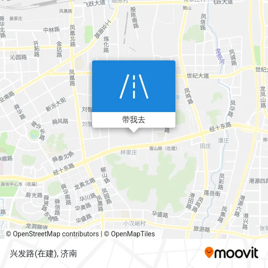 兴发路(在建)地图