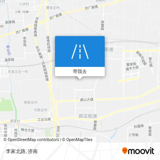 李家北路地图