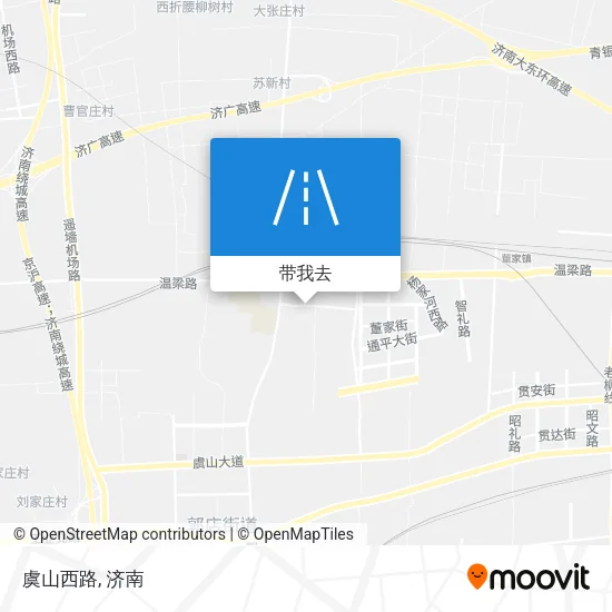 虞山西路地图