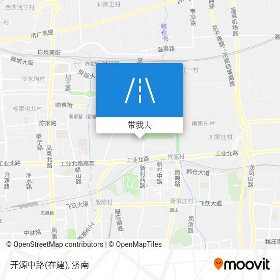 开源中路(在建)地图