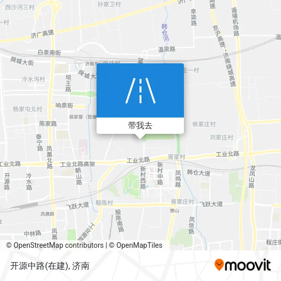 开源中路(在建)地图