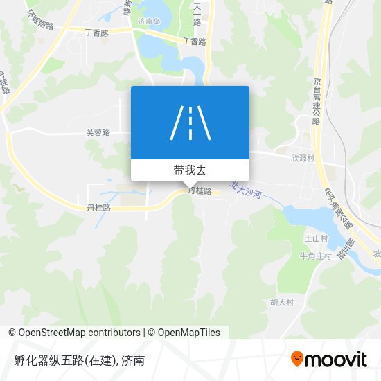 孵化器纵五路(在建)地图