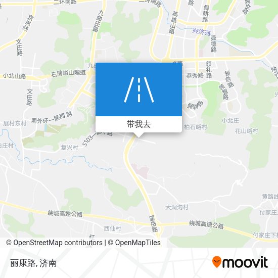 丽康路地图