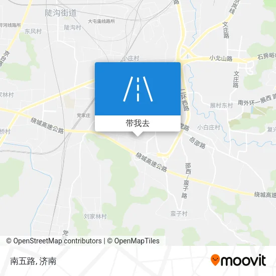 南五路地图