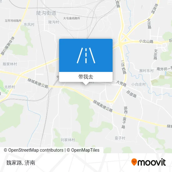 魏家路地图