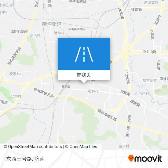 东西三号路地图