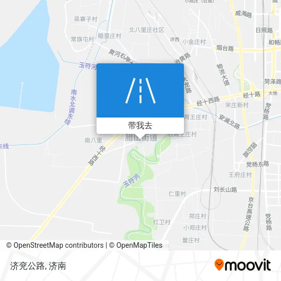 济兖公路地图
