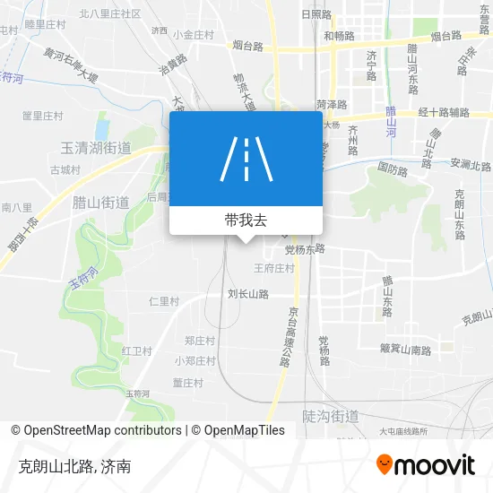 克朗山北路地图