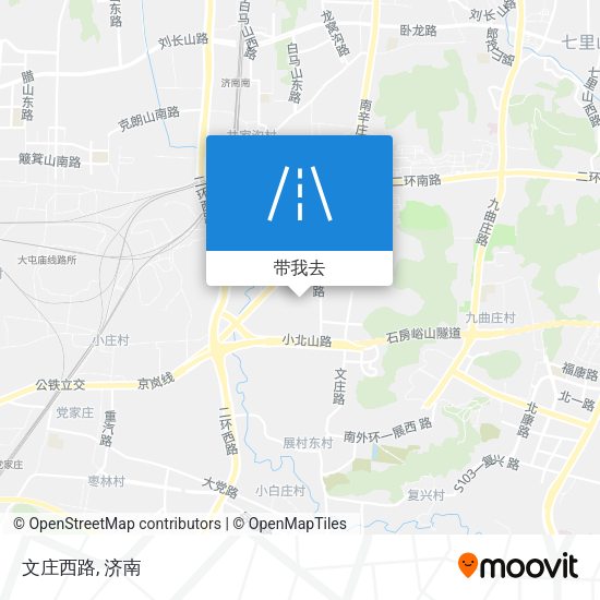 文庄西路地图