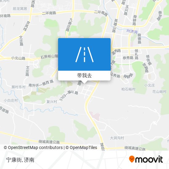 宁康街地图