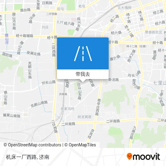 机床一厂西路地图