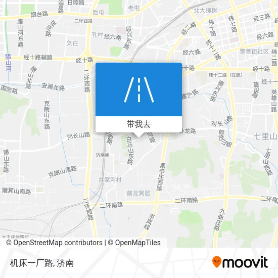 机床一厂路地图