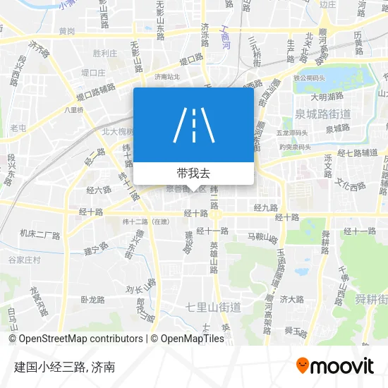 建国小经三路地图