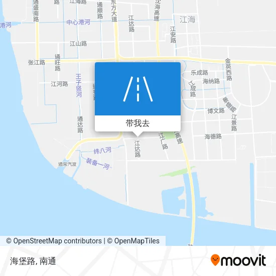 海堡路地图