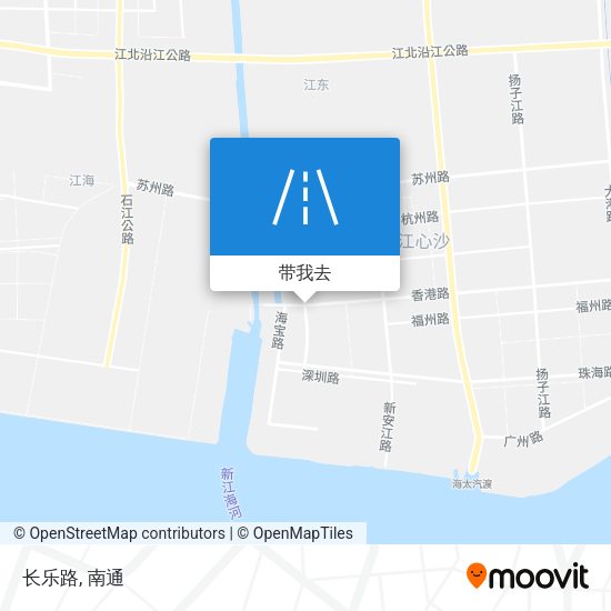 长乐路地图