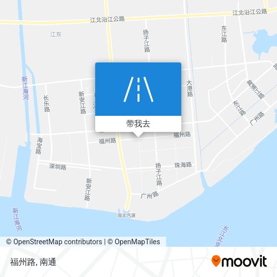 福州路地图
