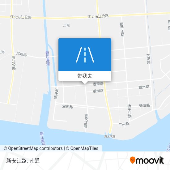 新安江路地图