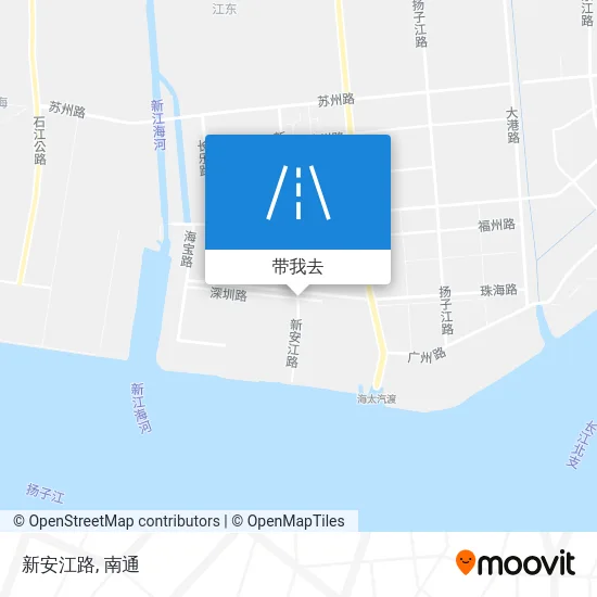 新安江路地图