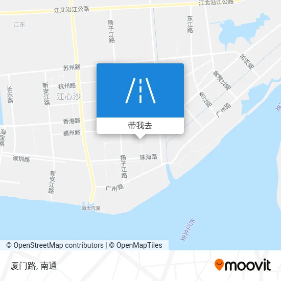 厦门路地图