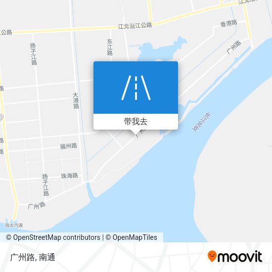 广州路地图