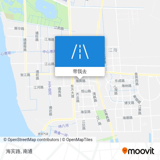 海宾路地图