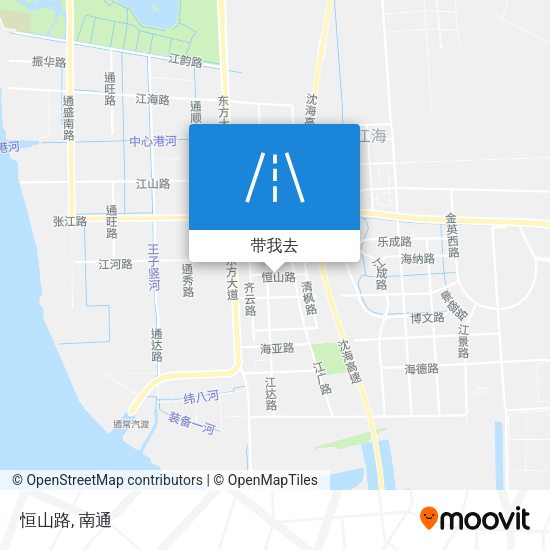 恒山路地图