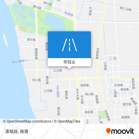 通顺路地图