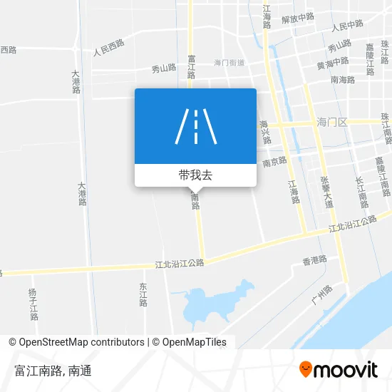 富江南路地图