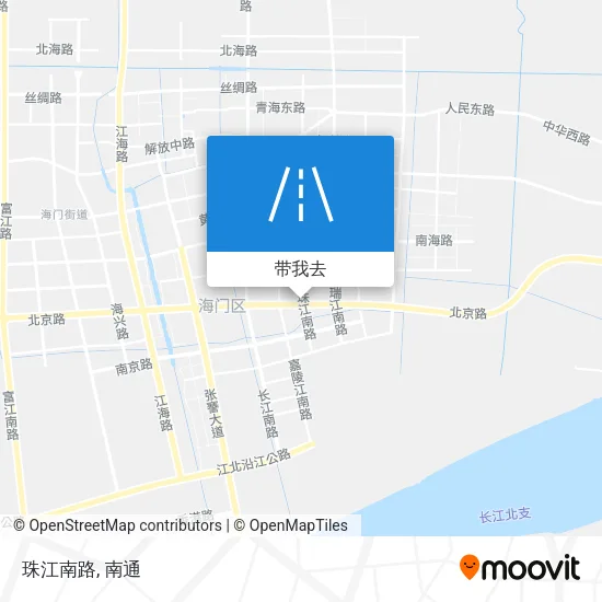 珠江南路地图