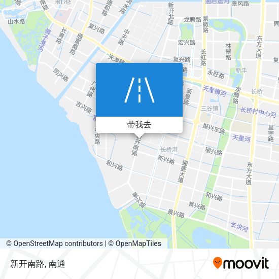 新开南路地图