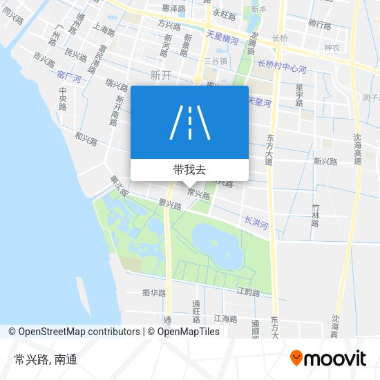 常兴路地图
