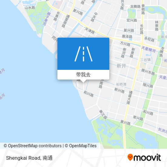 Shengkai Road地图