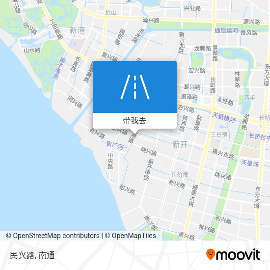 民兴路地图