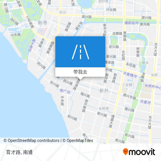 育才路地图