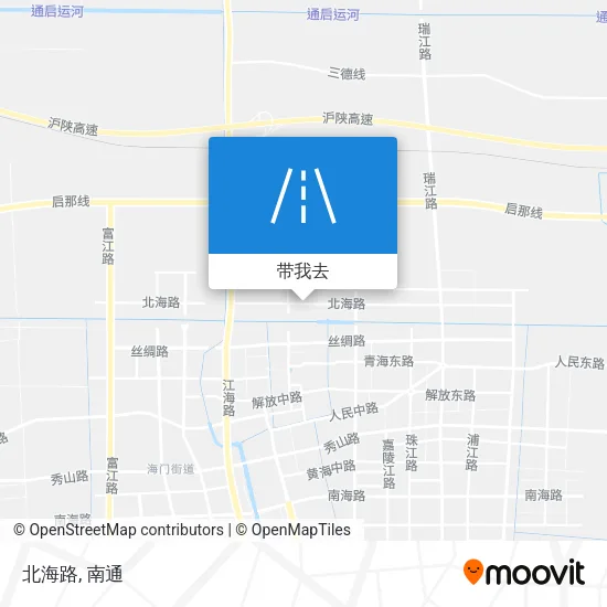 北海路地图