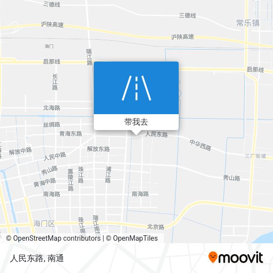 人民东路地图