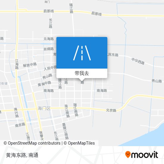 黄海东路地图