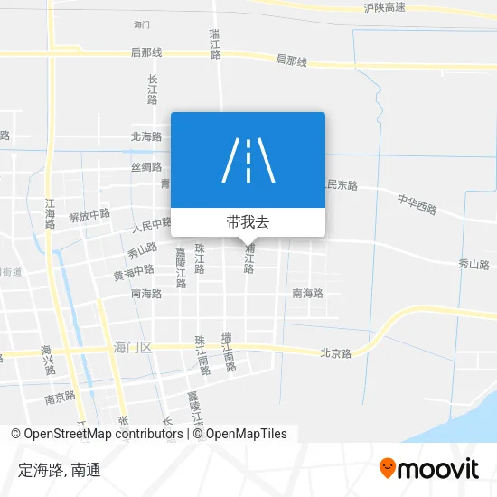 定海路地图