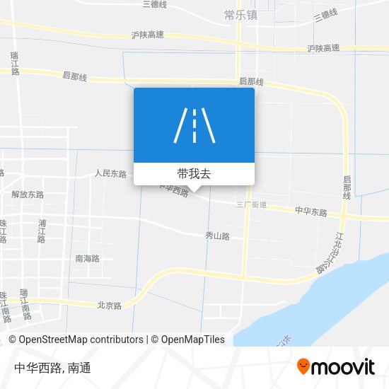 中华西路地图