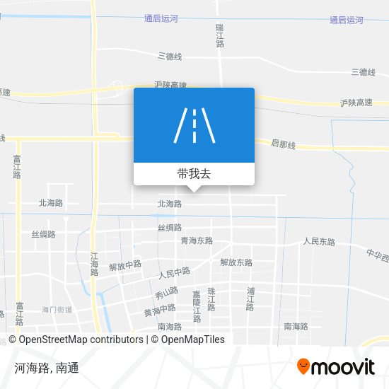 河海路地图