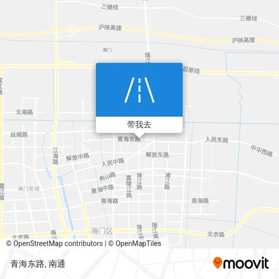 青海东路地图