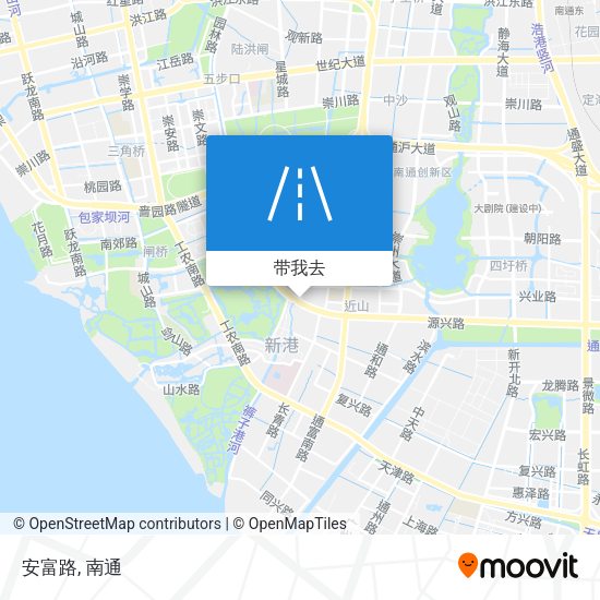安富路地图