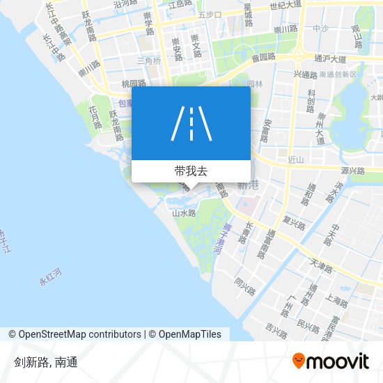 剑新路地图