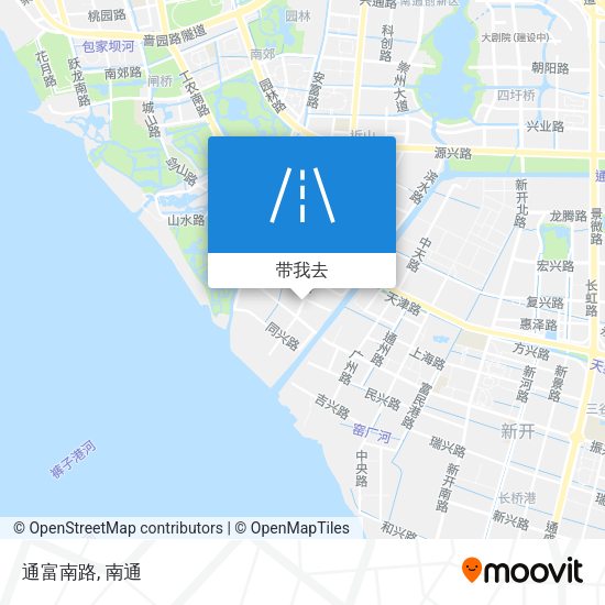 通富南路地图